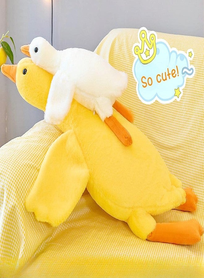 BXEBUI Goose Stuffed Animal 20 Inch Plush Toy, Cute Duck Stuffed Animal, Rich Plush Soft Plushies Pillow Doll Toys, Gift for Kids Girls Boys (20 in) - Image 5
